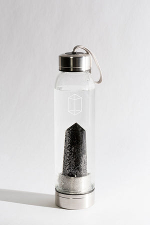 Black Obsidian Bottle